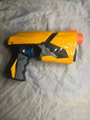 Buy Nerf Dart Tag Sharp Shot Single Blaster Toy Gun Hasbro Yellow Side Arm Pistol • 7£