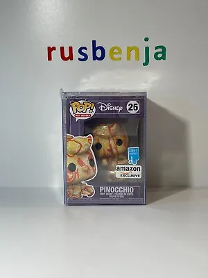 Buy Funko Pop! Disney Art Series Sealed Pinocchio Amazon Exclusive #25 • 13.99£