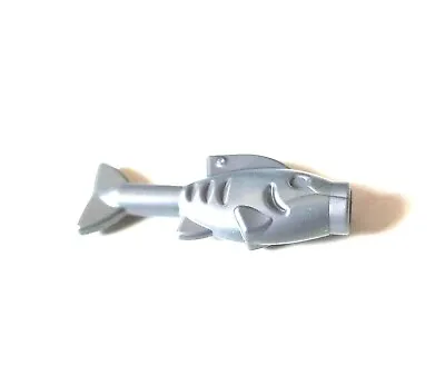 Buy LEGO 2x Flat Fish In Silver - Part No. 64648  • 1.49£