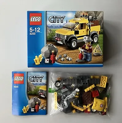Buy LEGO 4200 City 4x4 Construction Mining Yellow Truck Excellent Boxed 2012 Retired • 9.95£