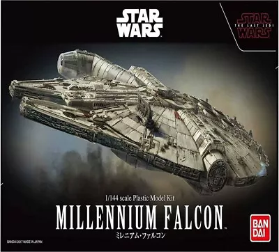 Buy Star Wars: Millennium Falcon 1:144 Scale Model Kit Set By Bandai • 118.82£