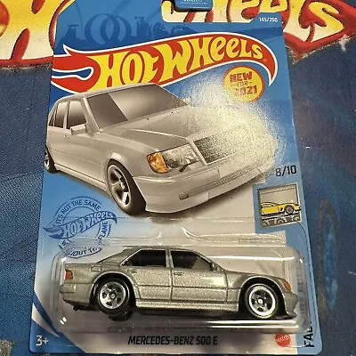 Buy Hot Wheels Mercedes 500E - 2021 Factory Fresh - 1st Edition - BOXED Shipping • 6.95£