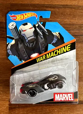 Buy Hot Wheels Marvel #16 - WAR MACHINE  ** BRAND NEW ** • 17.99£