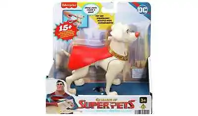 Buy Fisher Price Dc League Of Superpets Talking Krypto Superdog Toy • 9.90£