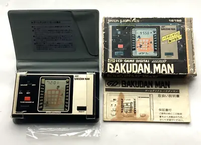 Buy Vintage 1981 RARE GD BANDAI - BAKUDAN MAN - LCD GAME (Very Good Condition) • 60£