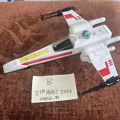 Buy Vintage Star Wars X-Wing Fighter With Working Wings - Please Read Description. B • 59£