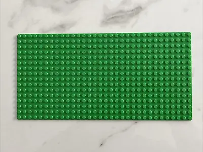 Buy LEGO Bright Green Baseplate 16 X 32 Studs Part Ref 3857 • 5.99£