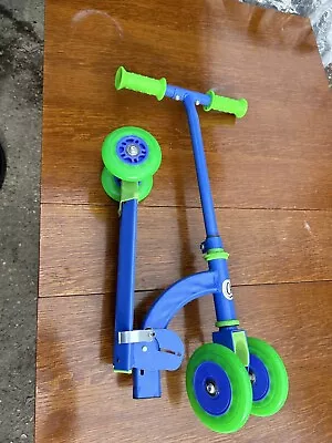 Buy My First Scooter Blue And Green Ozbozz SV7817 • 7£