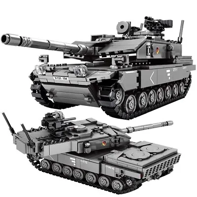 Buy Ww2  Leopard 2A7+ Tank  898pcs. Brand New. UK Seller. WW2 Blocks • 37£