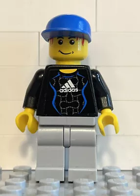 Buy LEGO Soccer Minifigure Soc117s Goalie - Black - Adidas #1 - 3569 • 7.09£