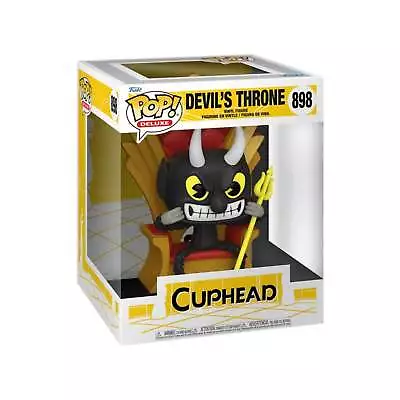 Buy #898 Devil's Throne Cuphead Games Deluxe 6 Inch Funko Pop • 22.99£