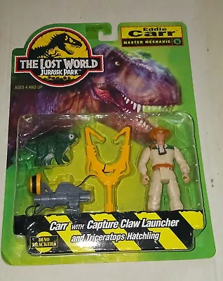 Buy Jurassic Park The Lost World Kenner Eddie Carr On Card • 45£