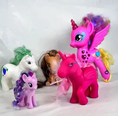 Buy My Little Pony  Bundle Of 5 Different Sizes And Models Spares Or Repairs • 3£