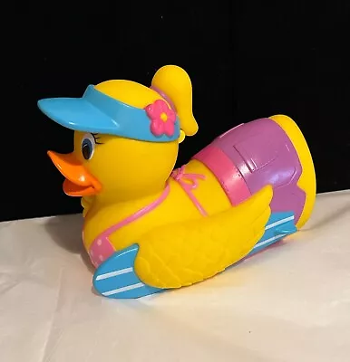Buy Vintage LARGE Super HOT Safety MUNCHKIN Bath Rubber Ducky Duck 2006 Toy • 18.89£