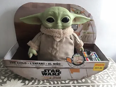 Buy Mattel Star Wars Mandalorian The Child Baby Yoda, Brand New In Box • 43.99£