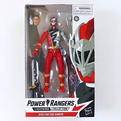 Buy Power Rangers Lightning Collection 6  Figure: DINO FURY RED RANGER - NEW IN BOX • 20.69£