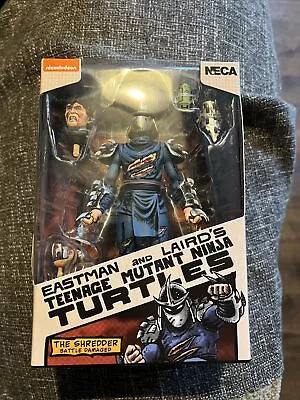 Buy Neca Teenage Mutant Ninja Turtles  - Battle Damaged Shredder 7  Figure • 40.79£