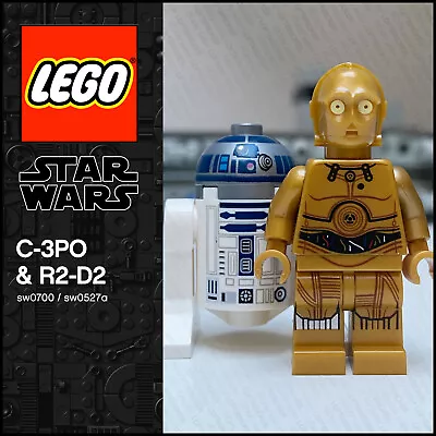 Buy GENUINE LEGO Star Wars Astromech R2-D2 Sw0527 & Protocol Droid C-3PO Sw0700 C3PO • 11.49£