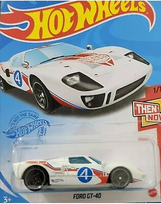 Buy Hot Wheels Ford Gt-40 Gumball Then And Now Free  Shipping  • 7.99£