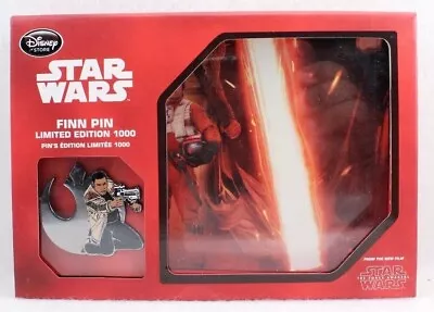 Buy Disney Pin Trading: Star Wars The Force Awakens Limited Edition Finn Pin  • 30£