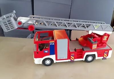 Buy Playmobil FIRE ENGINE 4820 WITH ROTATING & EXTENDING LADDER + SUPPORT EXTENSIONS • 17.99£