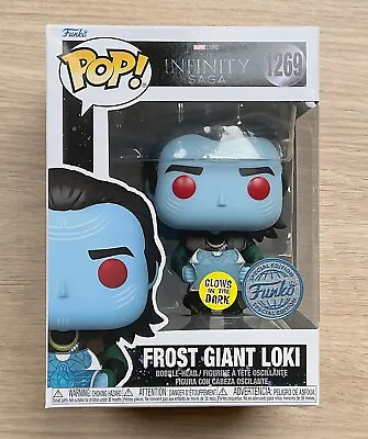 Buy Funko Pop Marvel Infinity Saga Frost Giant Loki GITD #1269 + Free Protector • 34.99£