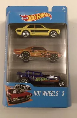 Buy Hot Wheels - Ford Escort RS 1600 - RARE Yellow In Original 3 Pack (Mint In Box) • 75£