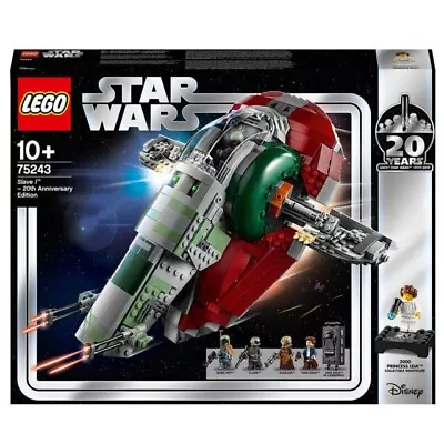Buy LEGO Star Wars, 75243 Slave 1, Boba Fett, 20 Years - NEW & ORIGINAL PACKAGING • 136.53£