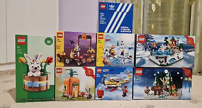 Buy Lego Lot: GWPs & Seasonal 40587, 40423, 40449, 40424, 40416, 40484, 40486, 60250 • 70.51£