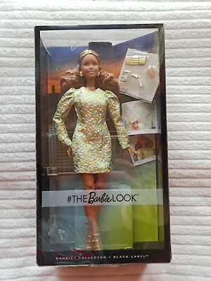 Buy Barbie The Look Curvy Nighttime Metallic Glamour • 100.46£