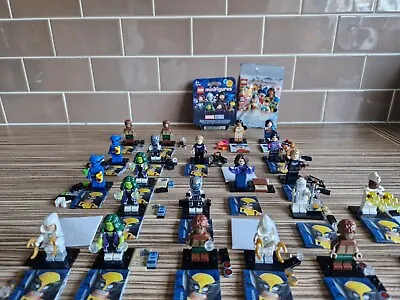Buy Lego Marvel Minifigures Series 2 And Disney 100 Minifigures • 90£