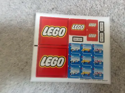 Buy Lego 3221 Lego Truck Sticker Sheet, NEW • 14£