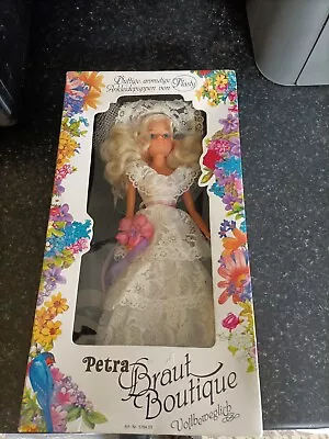 Buy Petra Braut Plasty Boutique RARE Vintage  Doll Boxed. Sindy/Barbie Style. • 12.99£