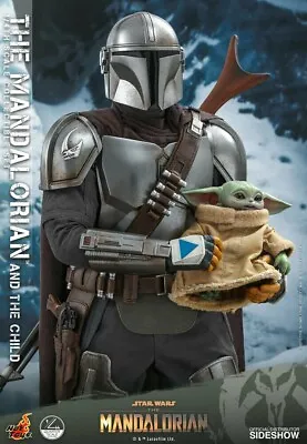 Buy Hot Toys 1/4 Scale Star Wars The Mandalorian And The Child Set Standard Version • 574.99£