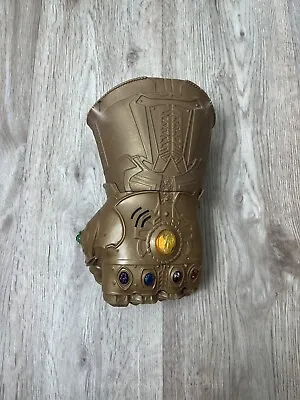 Buy Marvel Hasbro 2017 Thanos Gold Infinity Gauntlet Glove Fist Lights & Sounds • 7.99£