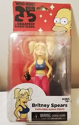 Buy NECA The Simpsons Guest Stars Series 2 BRITNEY SPEARS Action Figure New  • 19.95£