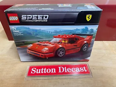 Buy LEGO 75890 SPEED CHAMPIONS: Ferrari F40 Retired Brand New & Sealed • 19.99£