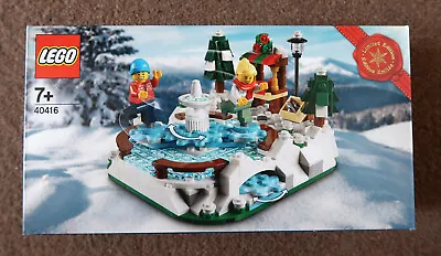 Buy LEGO Christmas Promo (40416) -  Ice Skating Rink NEW & Sealed! • 23£