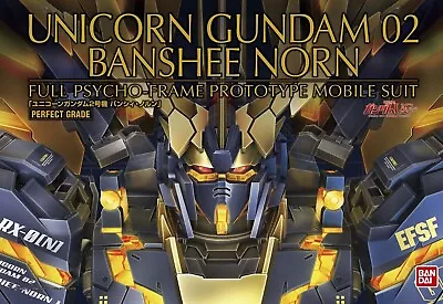 Buy Bandai PG Unicorn 02 Banshee Norn Gundam 1/60 Model UK SELLER • 230£