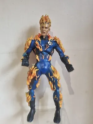 Buy Fantastic 4 Four Johnny Storm Human Torch Poseable 12  Action Figure ToyBiz (T5) • 7.98£