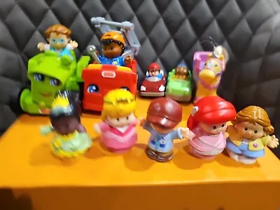 Buy Fisher Price Little People Figures And Cars Bundle Job Lot Spares • 19.99£