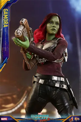 Buy In Hand! Hot Toys MMS483 GUARDIANS OF THE GALAXY VOL. 2 GAMORA 1/6 Action Figure • 288£