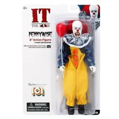 Buy Mego It Pennywise 1990 Movie 8  Clothed Action Figure Brand New! • 24.95£