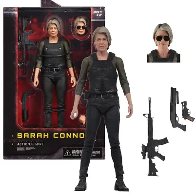 Buy NECA Terminator Dark Fate Sarah Connor 7  PVC Action Figure Model Toys Doll Gift • 29.99£