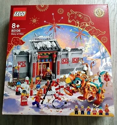 Buy RETIRED Mint Lego Story Of Nian Chinese New Year 80106 / Brand New Sealed • 43.99£