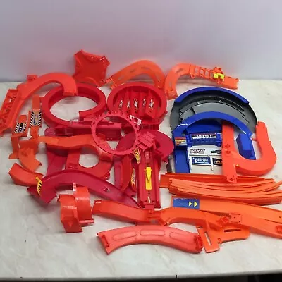 Buy Hot Wheels Track Connectors Lot 50 Pieces Straight Curved • 4£