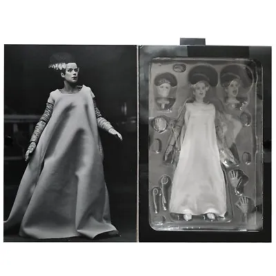 Buy NECA Bride Of Frankenstein Black White Ultimate 7  Figure Universal Monster • 31.38£