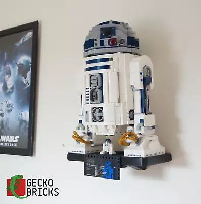 Buy Gecko Bricks Wall Mount For LEGO Star Wars R2-D2 75308 / 10225 • 20£