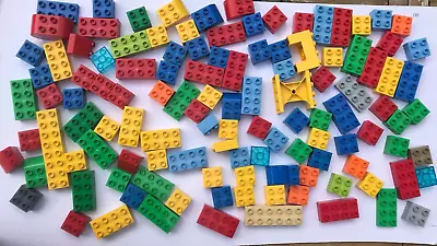 Buy Duplo 115 Bricks Blocks Assorted Colours And Shapes Genuine • 14.95£