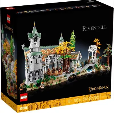 Buy Lego - Lord Of The Rings Rivendell 10316 - New - NO MINIFIGURES • 320£